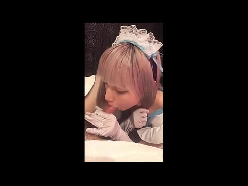 ❤️ Japonský idol [mayuka], kostým francouzské pokojské, část 1, orál a honění s pleťovým mlékem ❌ Porno u nás ️❤